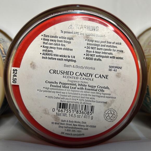 Bath & Body Works 3 Wick Full Winter Collection (7) Rare Brand New 14.5oz - Picture 5 of 10